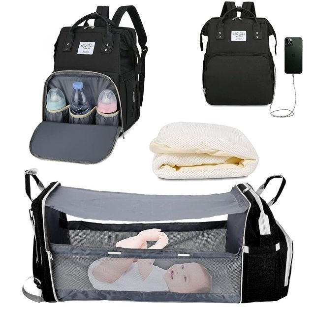 Portable Bed & Changing Bag - Go2Kids