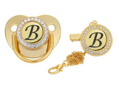 Personalized Letter Baby Pacifier