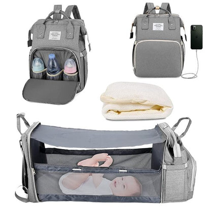 Portable Bed & Changing Bag - Go2Kids