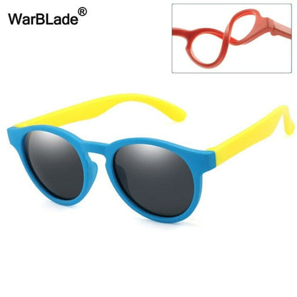 Kids Polarized Round Sunglasses - Go2Kids