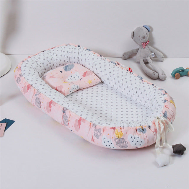 Folding Portable Nest Bed - Go2Kids