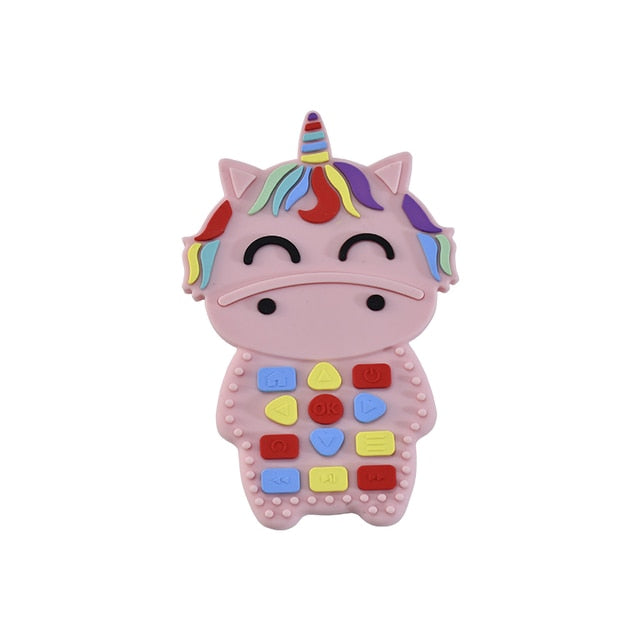 Remote Shaped Silicone Teether Toy - Go2Kids