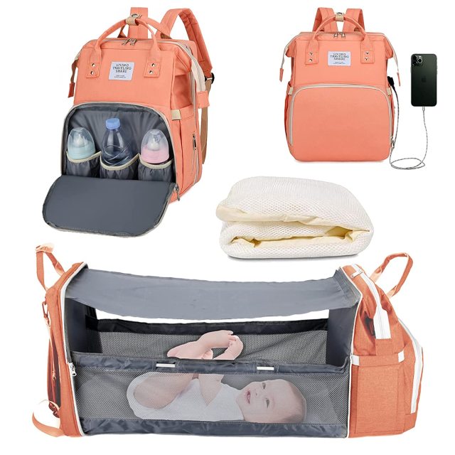 Portable Bed & Changing Bag - Go2Kids