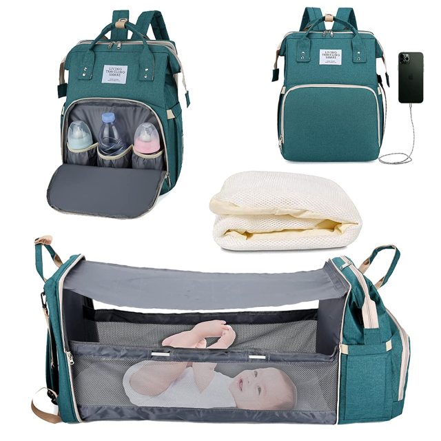 Portable Bed & Changing Bag - Go2Kids