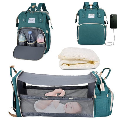 Portable Bed & Changing Bag - Go2Kids