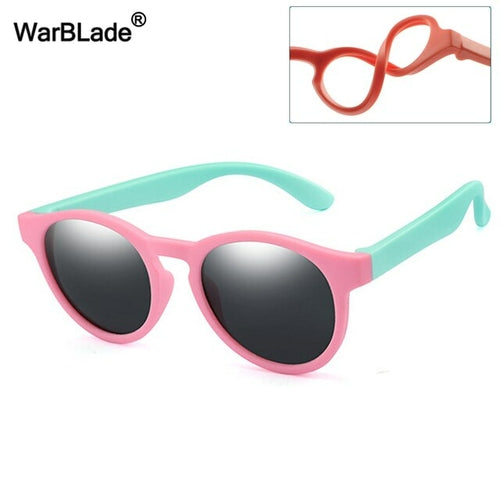 Kids Polarized Round Sunglasses - Go2Kids