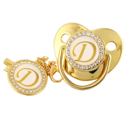 Personalized Letter Baby Pacifier - Go2Kids