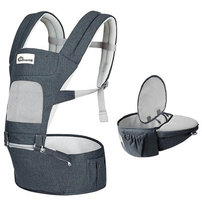 Baby Carrier with Hip Seat - Go2Kids