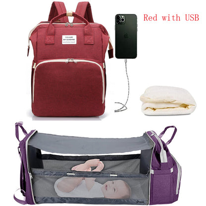 Portable Bed & Changing Bag - Go2Kids