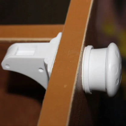 Baby-Proof Magnetic Cabinet Locks - Go2Kids