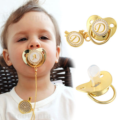 Personalized Letter Baby Pacifier - Go2Kids