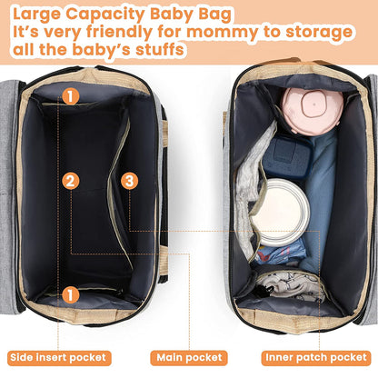 Portable Bed & Changing Bag - Go2Kids
