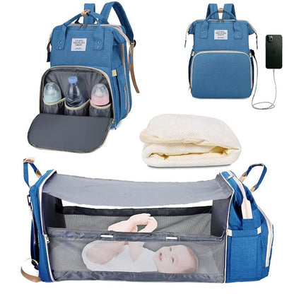 Portable Bed & Changing Bag - Go2Kids