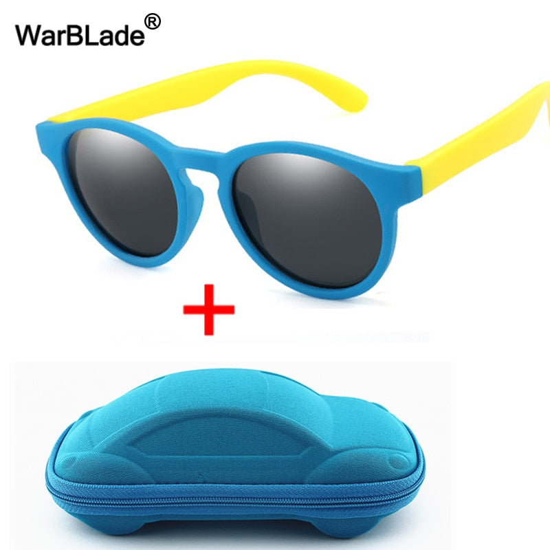 Kids Polarized Round Sunglasses - Go2Kids