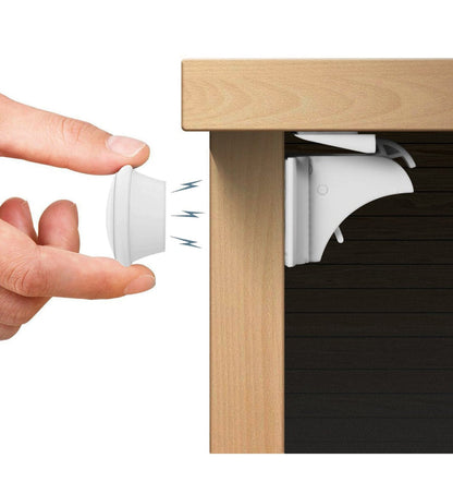 Baby-Proof Magnetic Cabinet Locks - Go2Kids